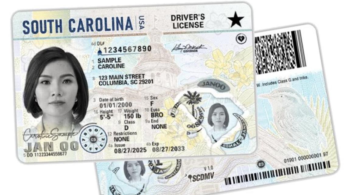 South Carolina Unveils New High-Security Licenses