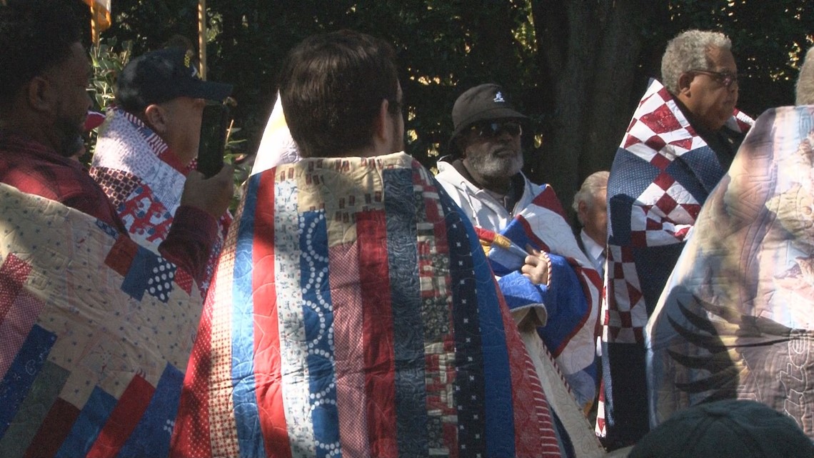 Quilts of Valor Columbia, South Carolina honors veterans - Vimarsana News