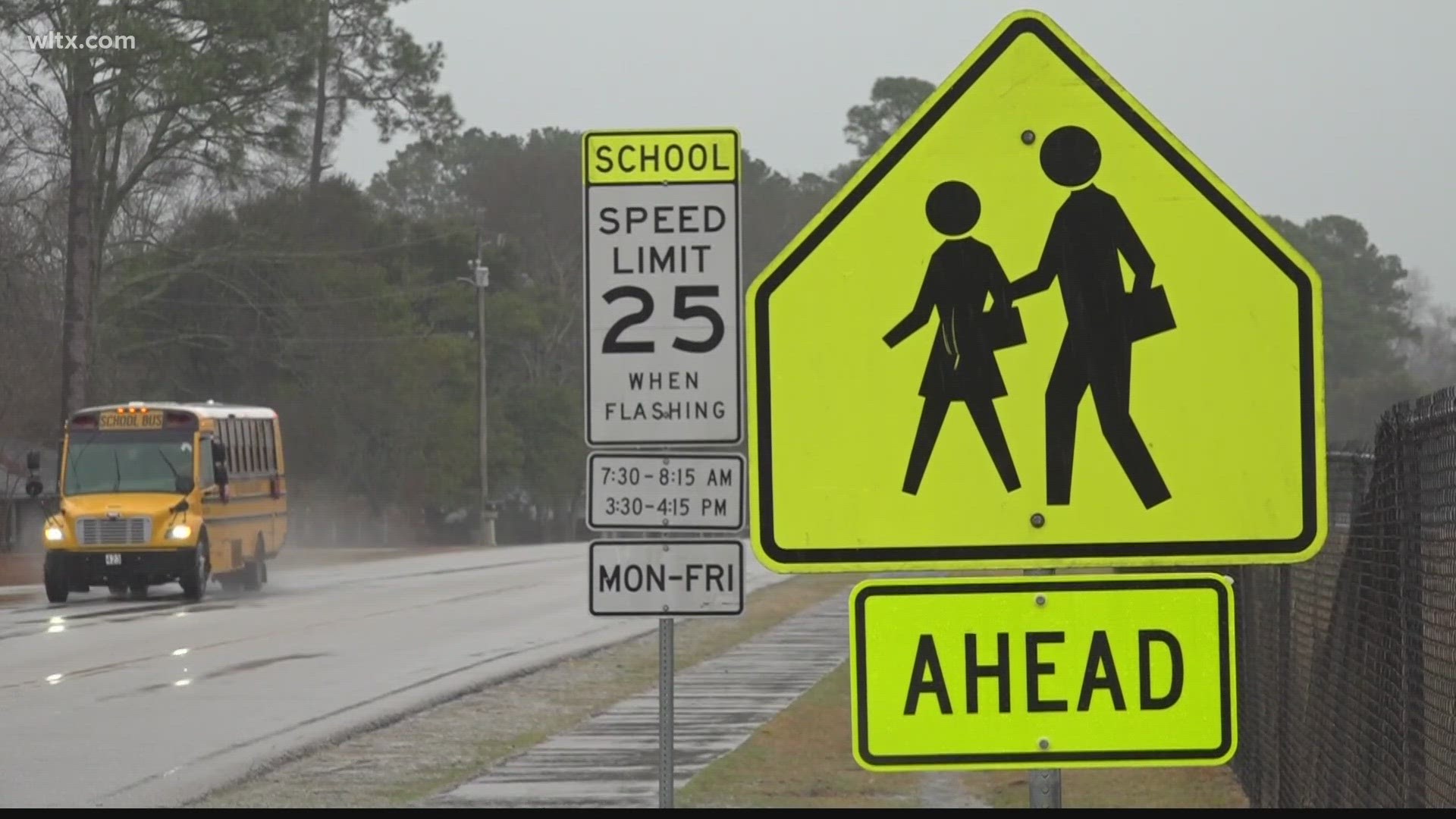 Two women confronted a bus driver while kids were on the Sumter School bus.