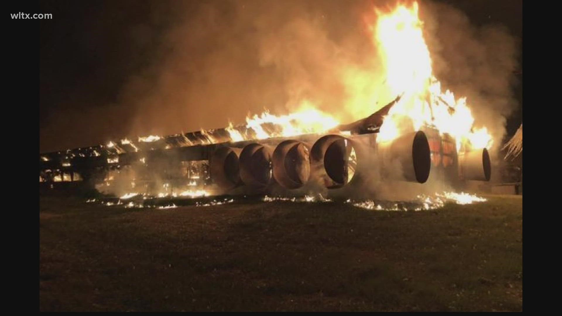 Lexington County Fire Services didn't have any additional information about the fire but said the cause is still under investigation.