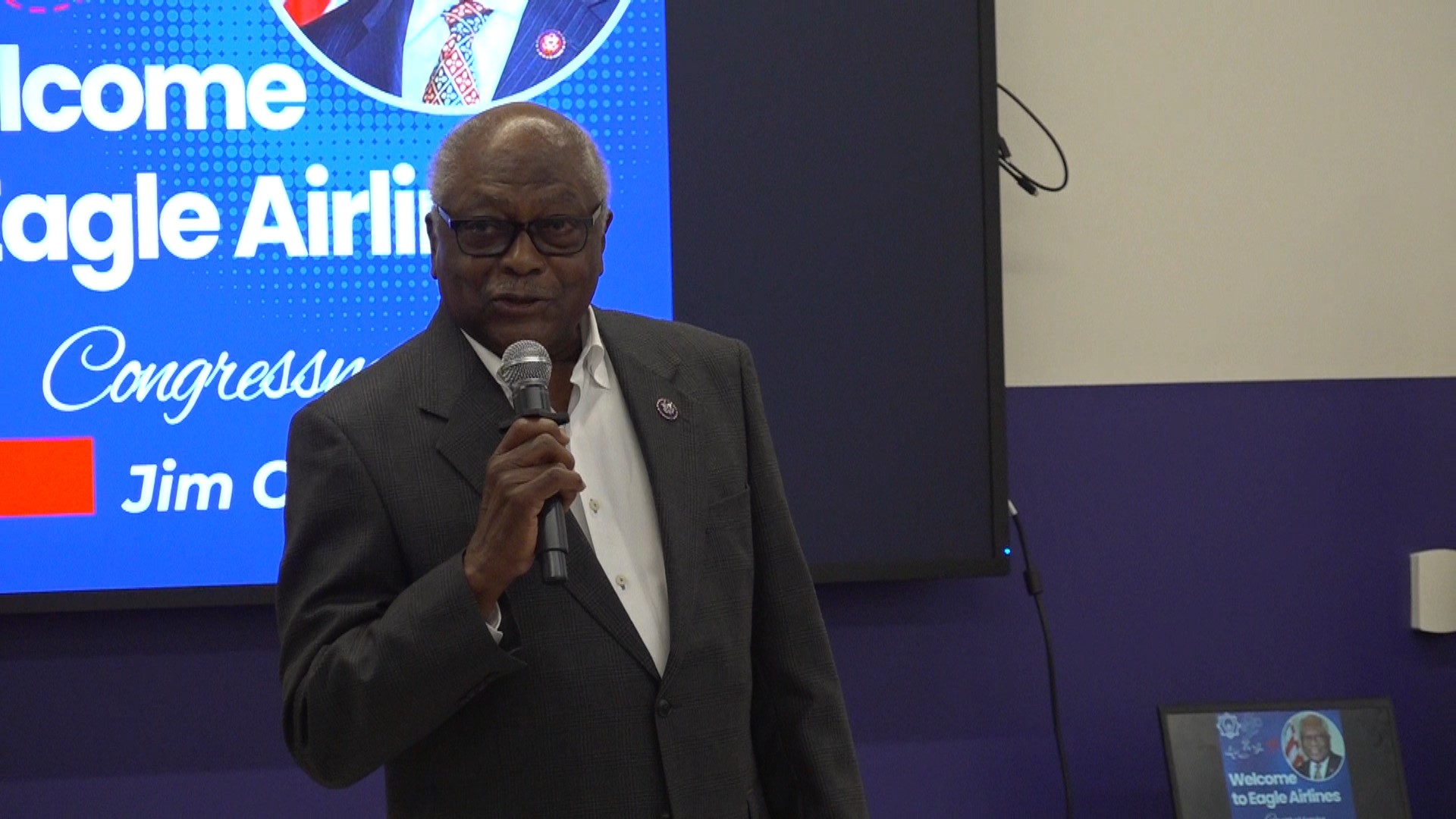 James Clyburn grew up in Sumter, attending Liberty Street Elementary. On Friday, Clyburn toured the building, now known as Liberty STEAM Charter School.