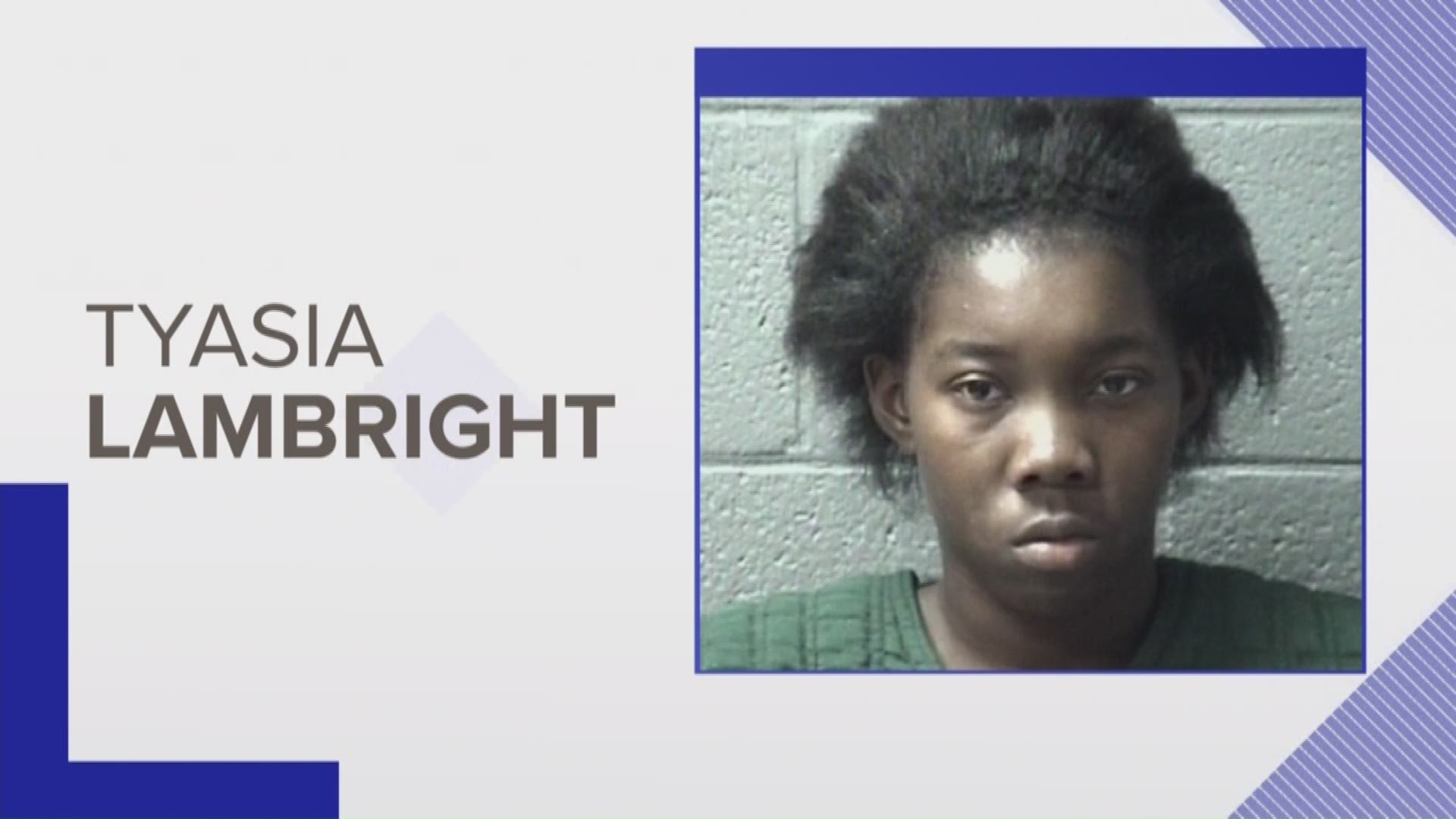 A South Carolina woman is being accused of killing her own child.
	18-year-old Tyasia Lambright of Orangeburg has been charged with homicide by child abuse.