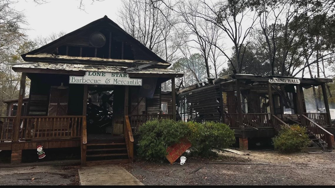 Lone Star Barbeque owners react to fire that destroyed business - Vimarsana News