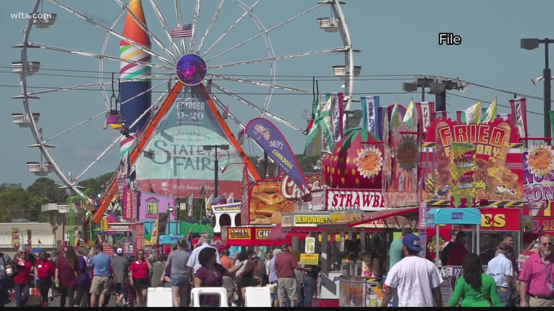 The South Carolina State Fair will once again welcome guests in person for 12 days of exhibits, competitions, food, rides, entertainment.