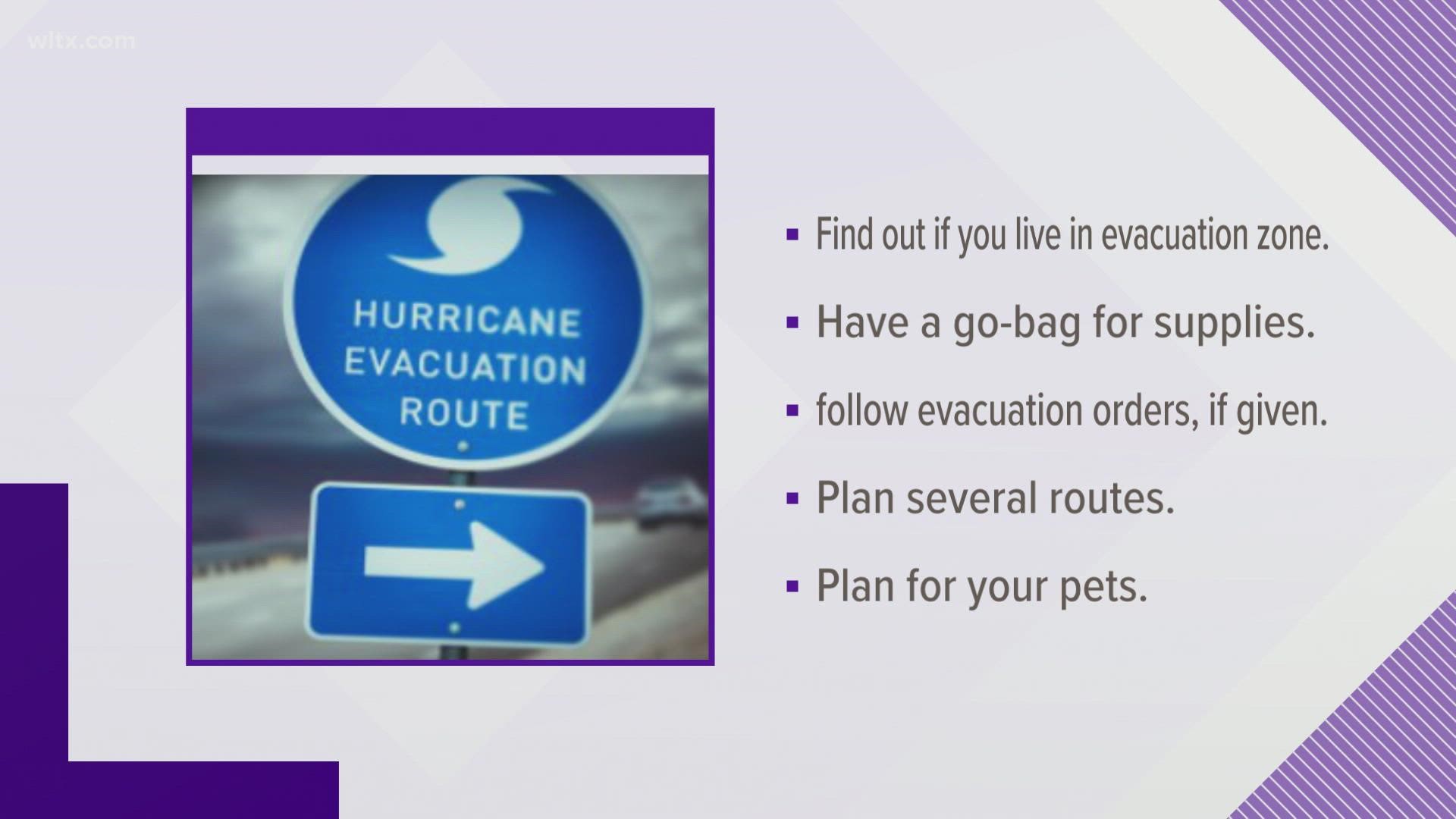 It's important that you know if you live in a hurricane evacuation zone or if you're in a home that would be unsafe during a hurricane.