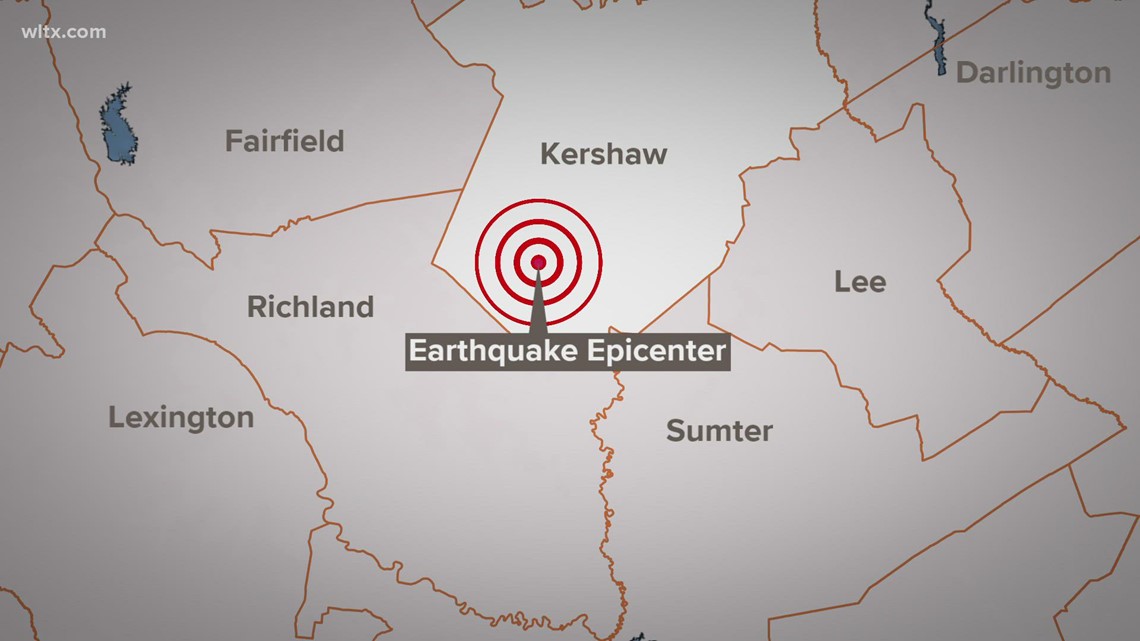 USGS confirms 3.3 magnitude earthquake near Elgin, South Carolina