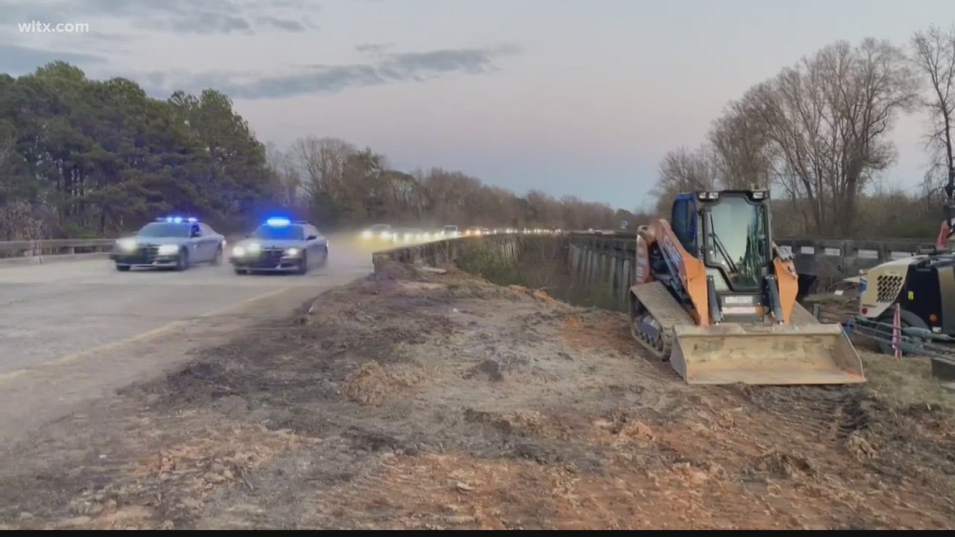 Officials confirmed around 5:30 p.m. that the bridge had reopened after the concrete laid at the site of recent repairs had been given time to cure.