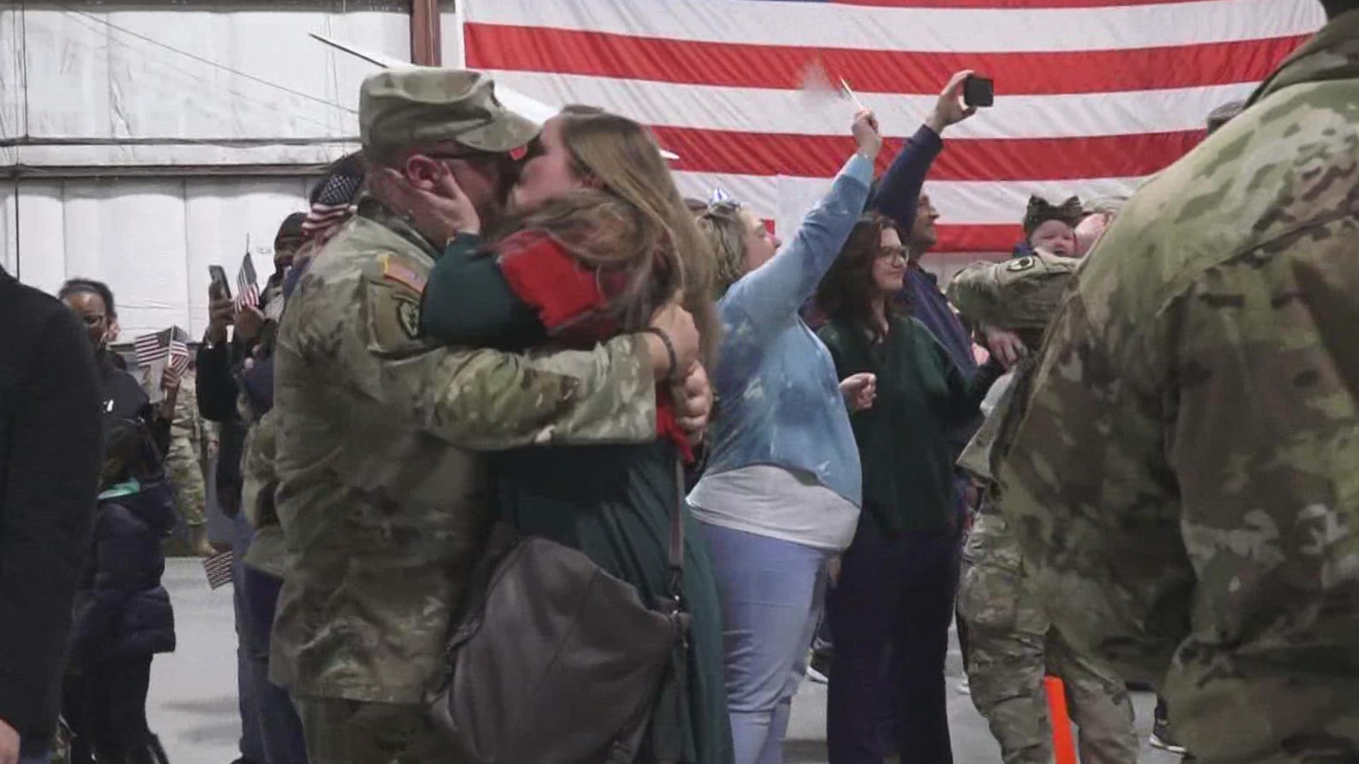 After 9 months away on the other side of the world, South Carolina Nation Guard troops are finally home, just in time for the holidays.