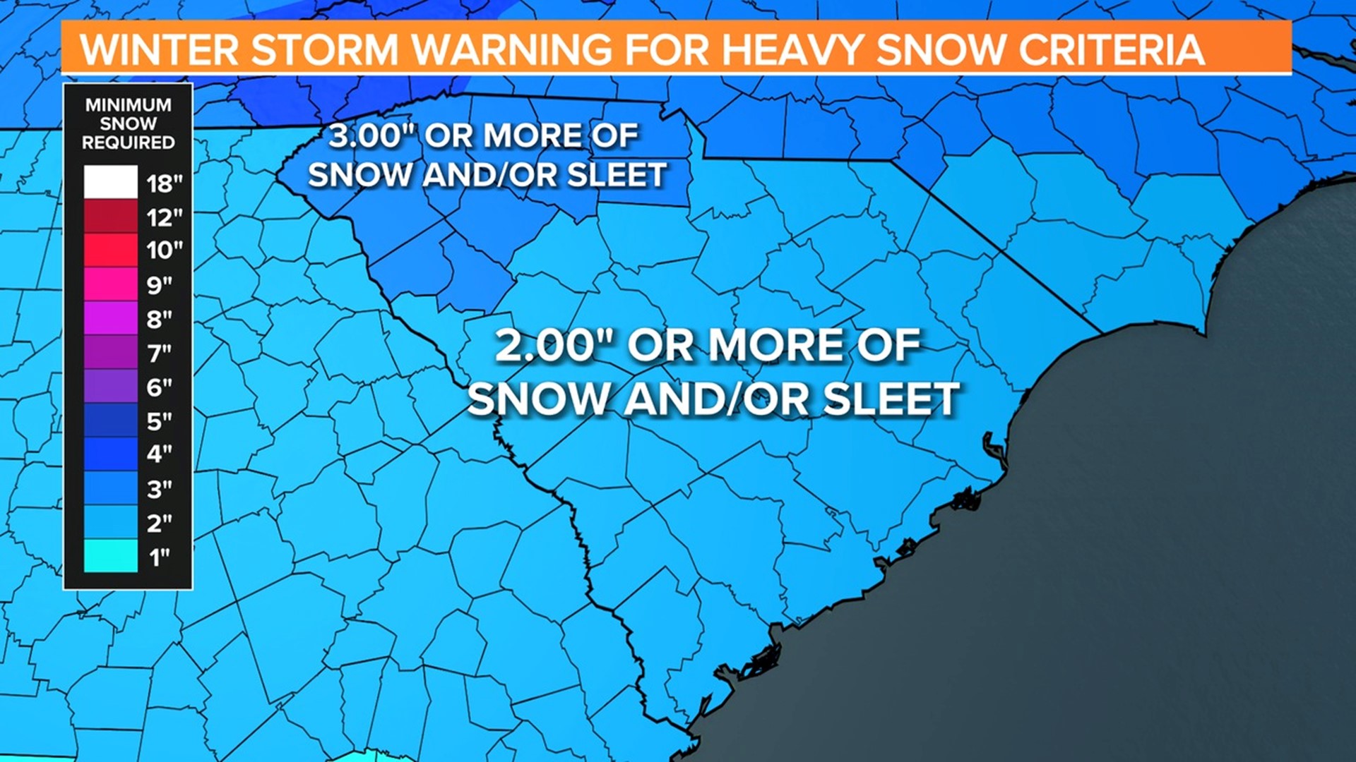New Criteria for Winter Storm Warnings for South Carolina in 2023 ...