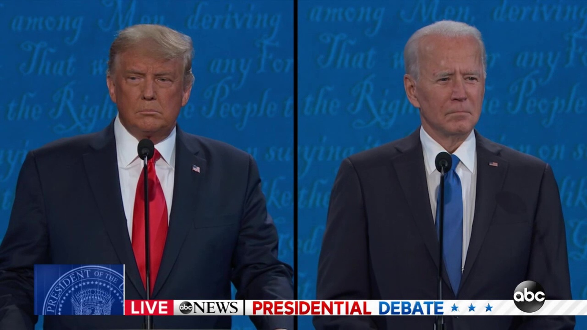 Experts said both Trump and Biden appealed to their bases and stayed on message.