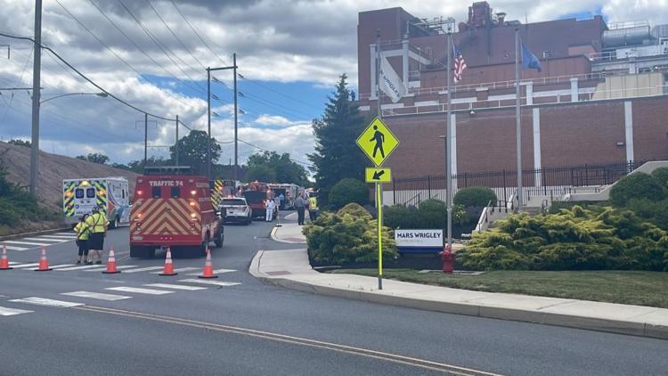 2 people rescued after being trapped inside chocolate tank at Pennsylvania candy factory