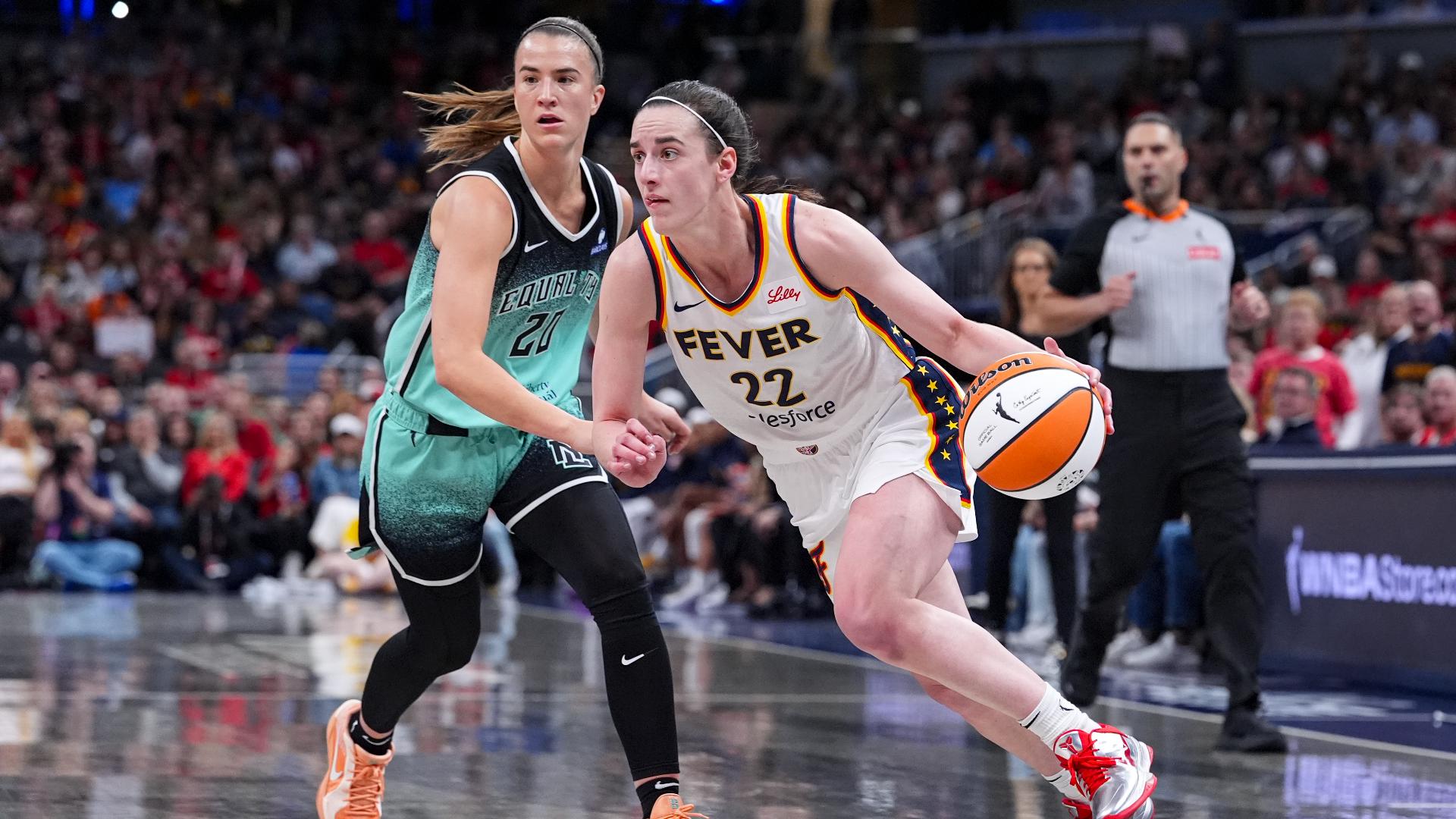 Indiana Fever star Caitlin Clark says her injury will be reevaluated next week, after she misses the game against the Chicago Sky on Saturday, June 7.