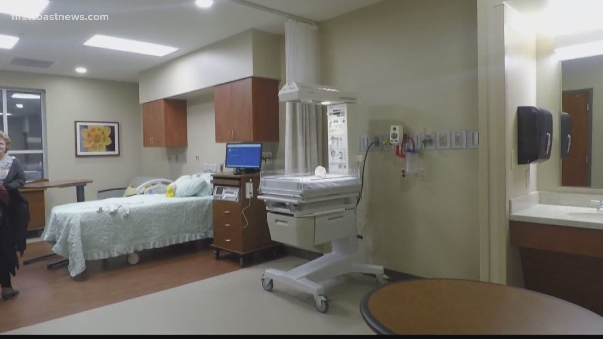 Two moms, including First Coast News' Lauren Rautenkranz, open up about the struggle being pregnant during COVID-19 as hospitals restrict visitors.