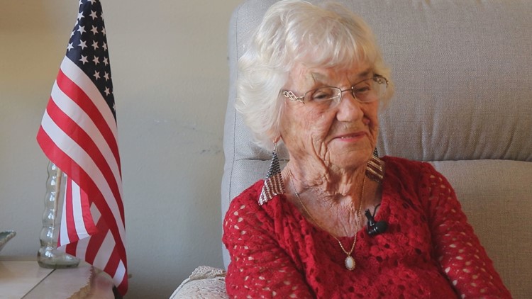 'I know God was in control': This 98-year-old says biggest obstacle enlisting during WWII was her size