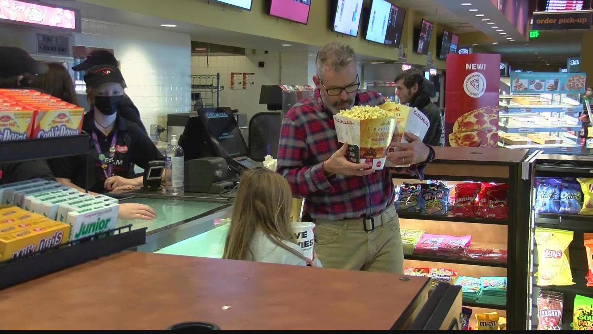 The theater at Fallen Timbers in Maumee is expecting record numbers this weekend.
