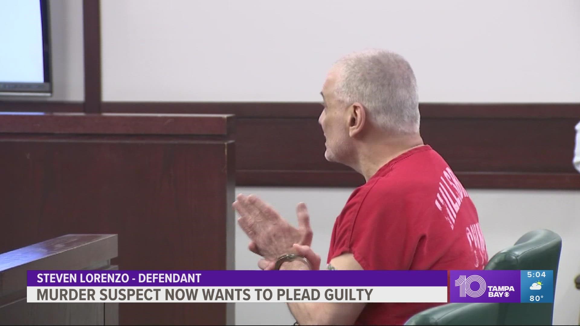 For over 15 years, Steven Lorenzo said he was not guilty of drugging, torturing and killing two men. Now, he says he is guilty and wants the death penalty.