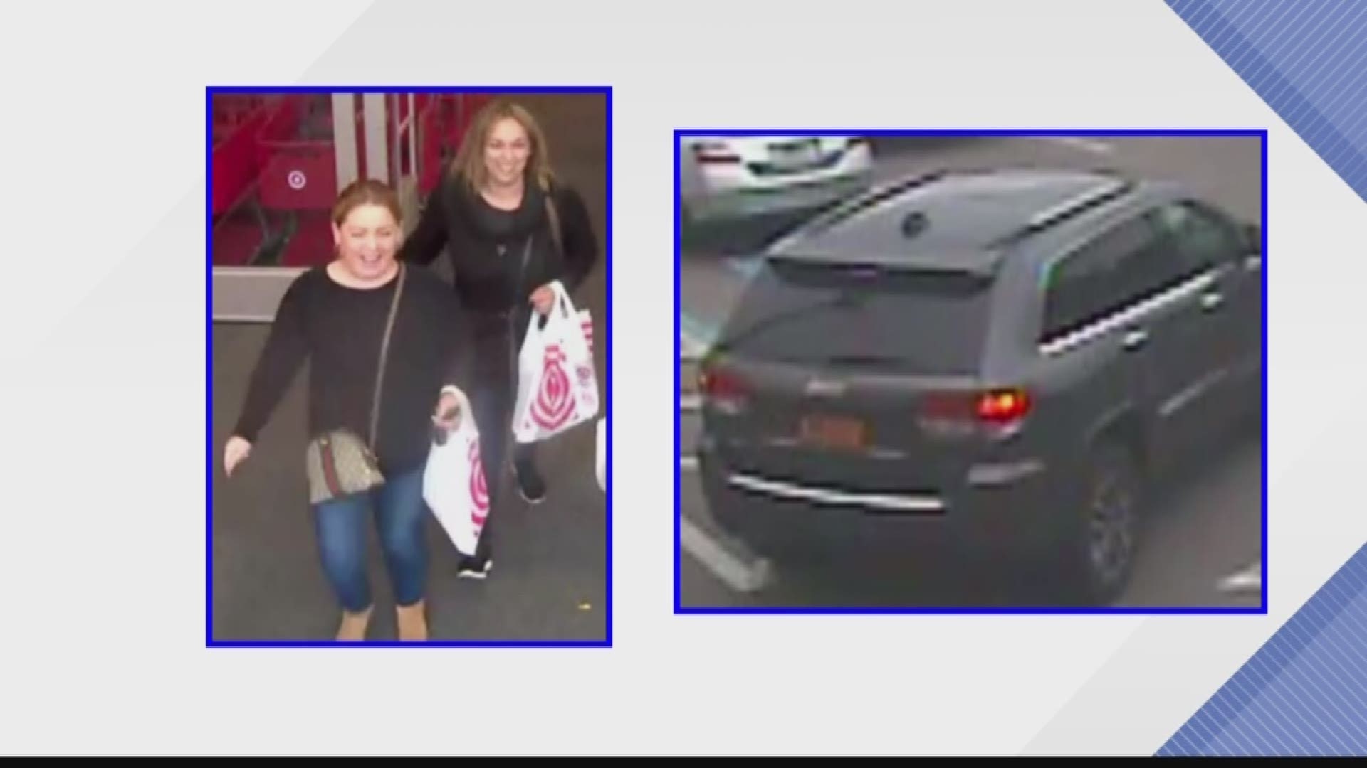 The women are accused of stealing an elderly woman's credit card and using $5K at Target.