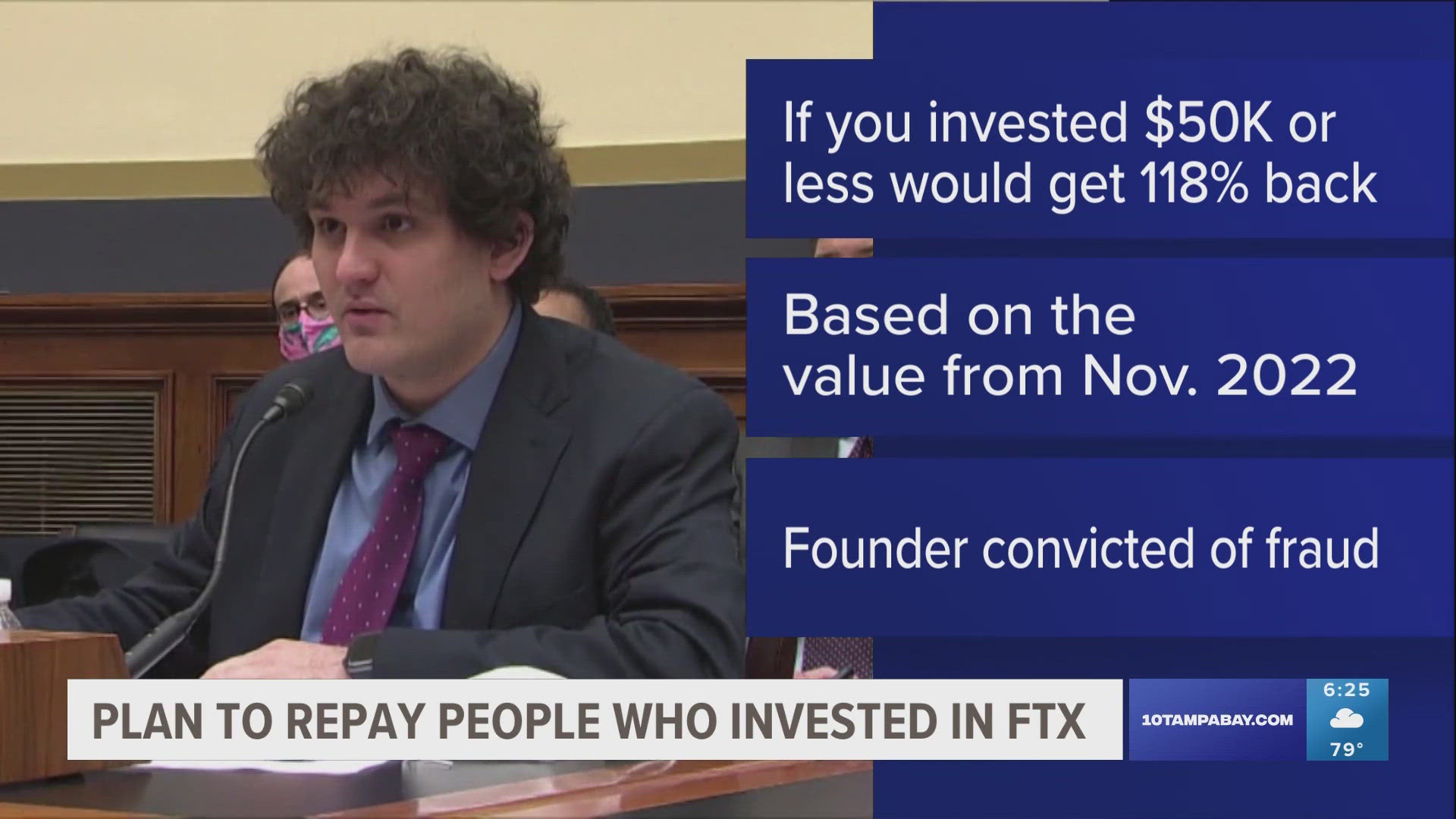 A cryptocurrency exchange may be paying you back