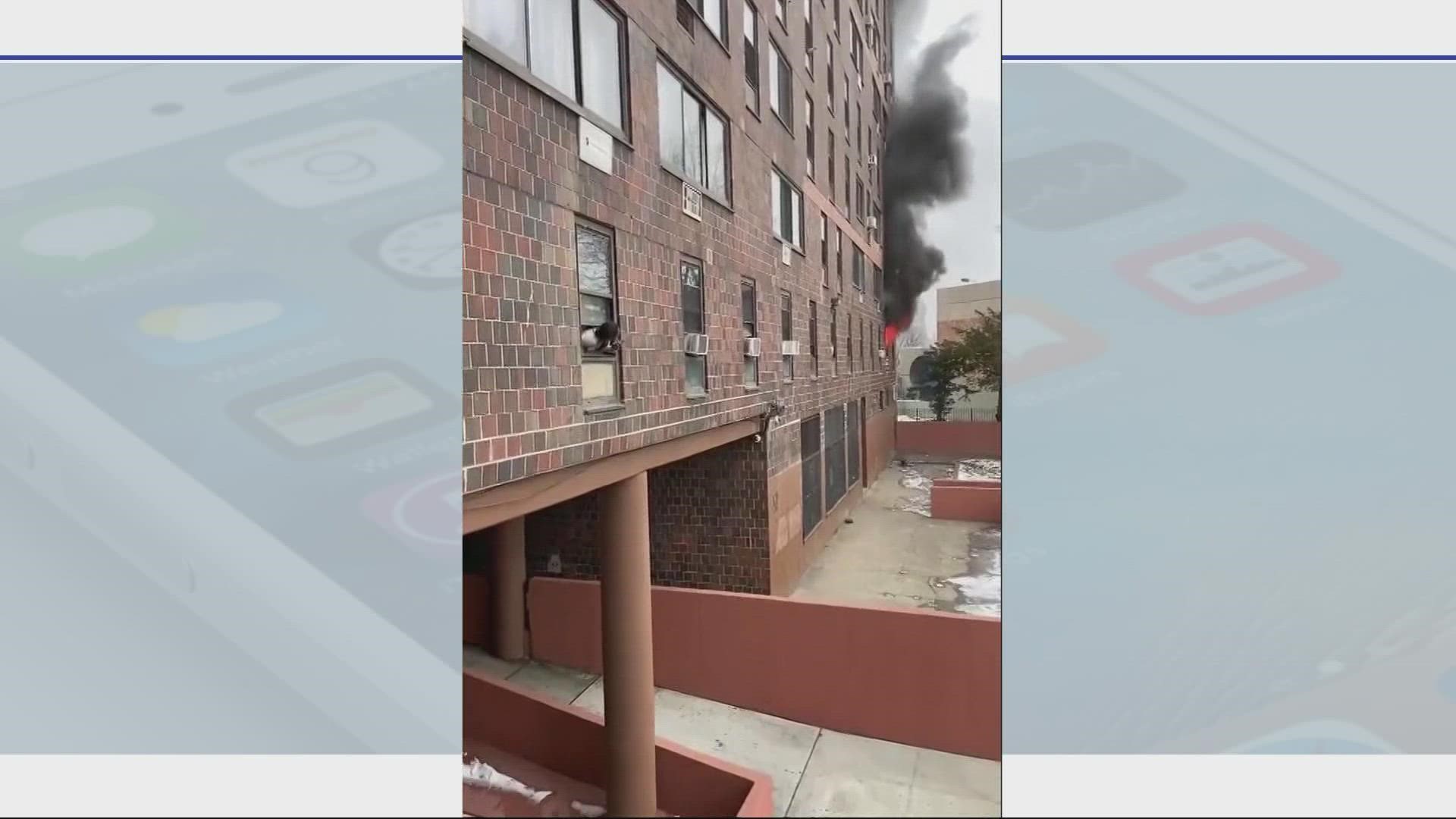 Fire Commissioner Daniel Nigro said the fire was caused by a malfunctioning space heater.