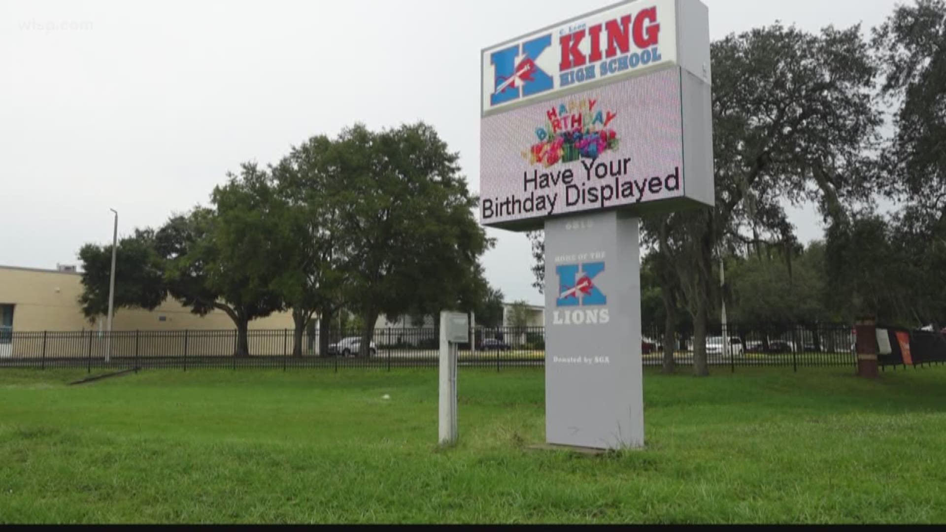 Some 145 coffins have been detected on the grounds of King High School, which once was the site of an African American cemetery.