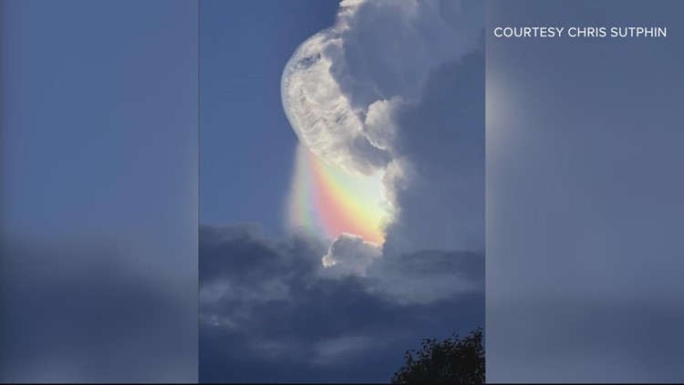 Check it out: Rare 'rainbow cloud' spotted over Virginia