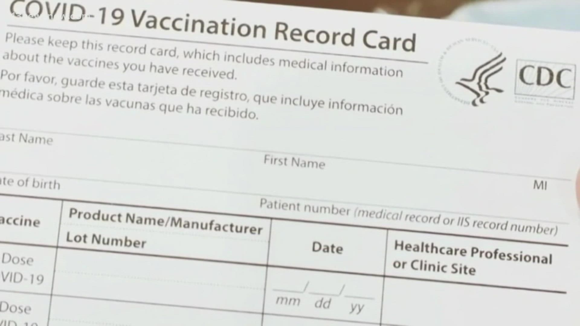 SInce of carrying around your vaccination card? Now you can get a virtual copy.