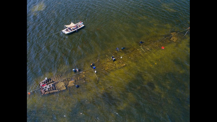 Shipwreck rediscovered in the Pamlico Sound has World War II-era origins
