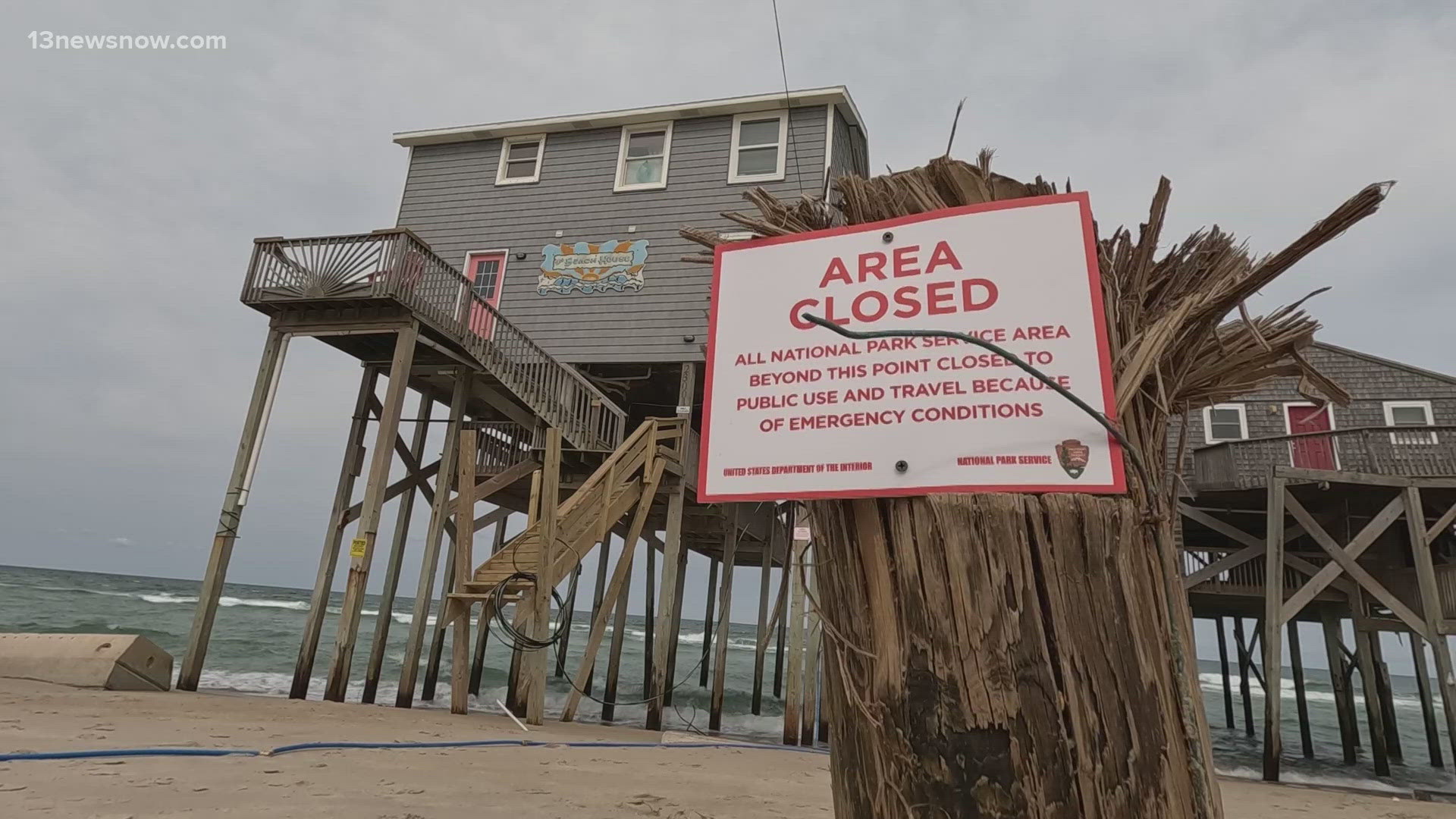 Homeowners on the Outer Banks are worried about the future of their houses after another home collapsed into the ocean in Rodanthe last week.