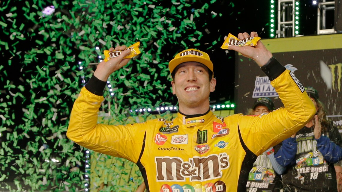 Kyle Busch wins NASCAR’s Cup Series championship