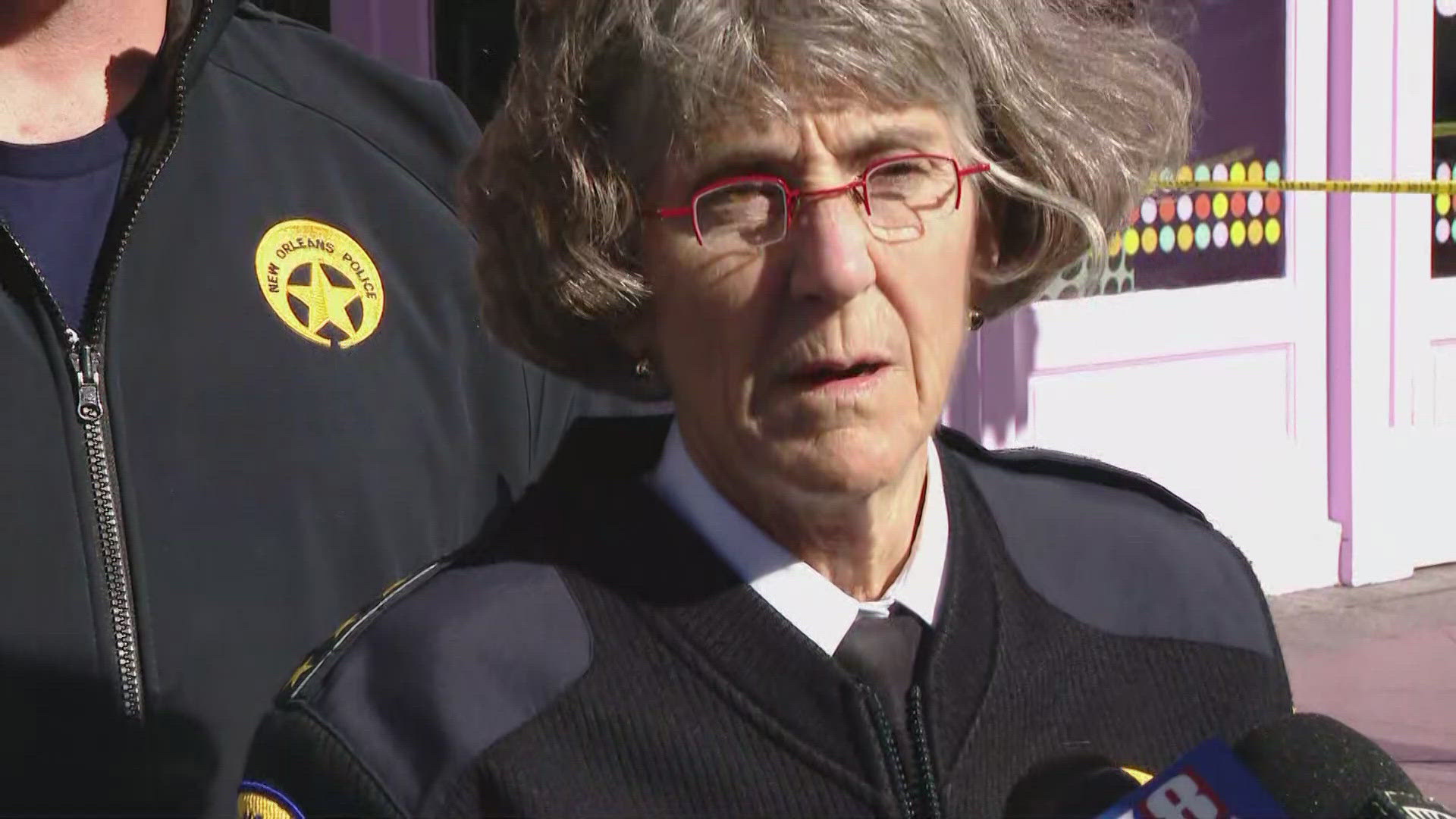 NOPD Superintendent Anne Kirkpatrick updates fatal French Quarter shooting that left three injured and one dead on Thursday, Nov. 21, 2024.