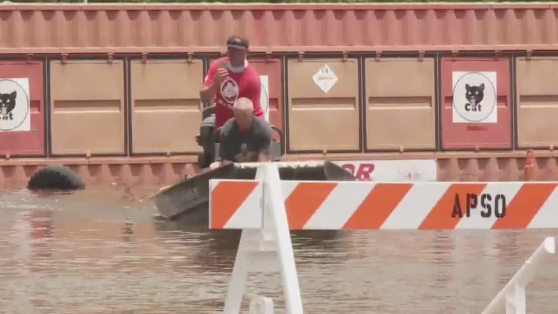 Katie Moore talks about those known as the 'Cajun Navy' who have launched their boats to help rescues.