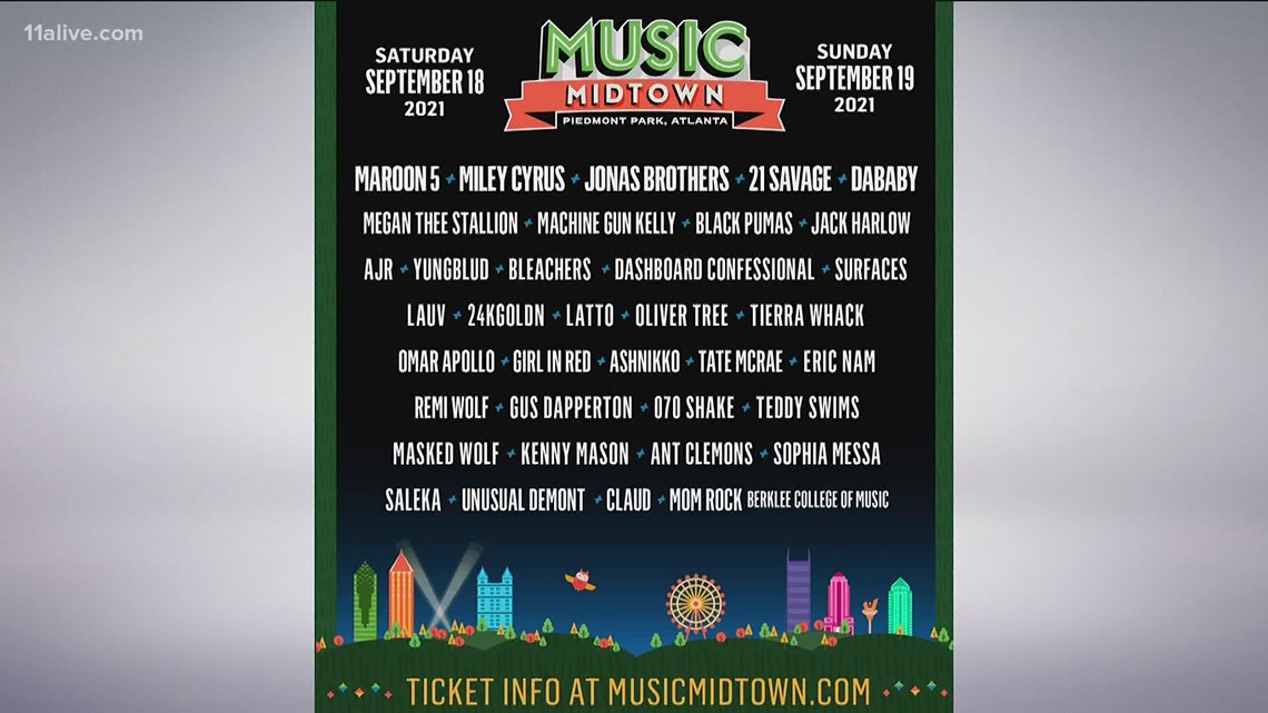 Music Midtown is back | Here is the lineup | wcnc.com