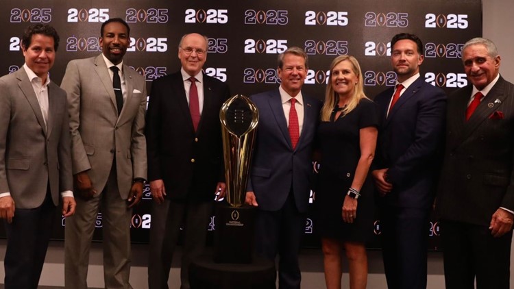 It's back in The Benz: College Football Playoff title game returns to Atlanta in 2025
