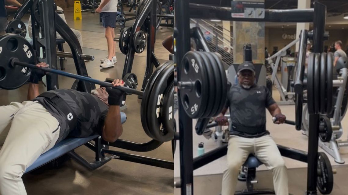 At 70 years old, a Georgia man is attempting to bench press his way into the Guinness World Record book.